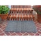 Grassworx Clean Machine 24 in. W X 36 in. L Taupe Flair Astroturf Door Mat 10372034 - alternate 2